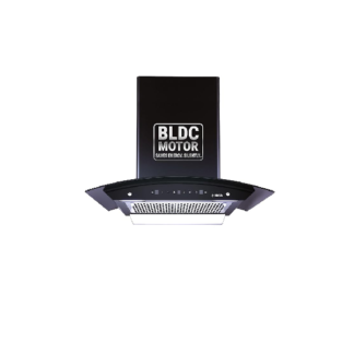 Elica 60cm 1500 m3/hr BLDC Filterless Autoclean Kitchen Chimney with 15 Years Motor & 5 Years Comprehensive Warranty | WDFL 600 BLDC HAC LTW MS NERO | Black | Touch + Motion Sensor Control